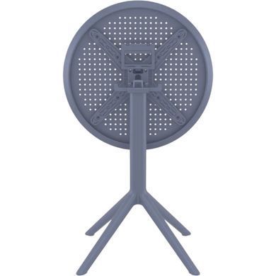 Cтол круглый Siesta Onto Sky Folding Table 60 Dark Grey фотография