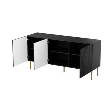 Комод JUNGLE Cama 152 Чорний мат фотографія