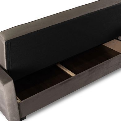 Диван розкладний MEBEL ELITE ALUNA 212 см Беж фотографія