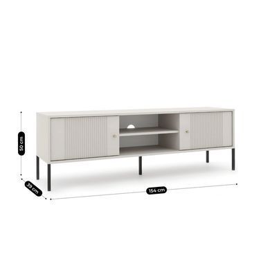 ТВ Тумба MEBEL ELITE SOFT 154 Кашемир фотография
