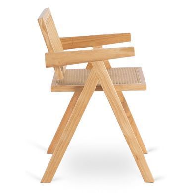 Стілець MEBEL ELITE MADERA Беж/Дуб фотографія