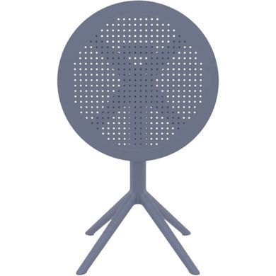 Cтол круглый Siesta Onto Sky Folding Table 60 Dark Grey фотография