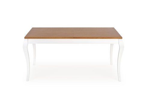 Стол раскладной WINDSOR Halmar 160/240x90 Дуб / Белый фотография