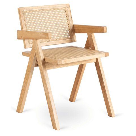 Стілець MEBEL ELITE MADERA Беж/Дуб фотографія