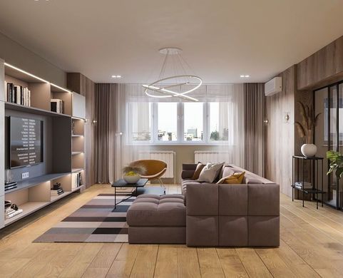 Крісло FOSTER Concepto Жовтий Карі фотографія