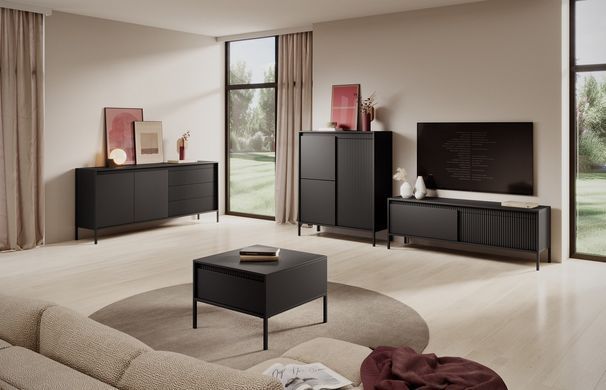 Стол журнальный Perfect Home Сенсо / Senso 68 Черный фотография