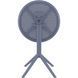 Cтол круглый Siesta Onto Sky Folding Table 60 Dark Grey