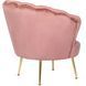 Крісло м'яке оксамитове MEBEL ELITE ANGEL Velvet Рожевий