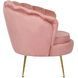 Крісло м'яке оксамитове MEBEL ELITE ANGEL Velvet Рожевий