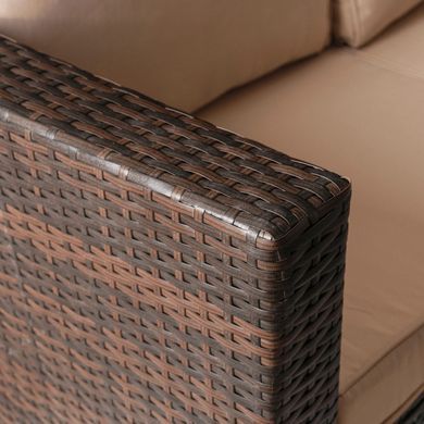 Комплект садовой мебели MEBEL ELITE NEGRO Коричневый/Беж