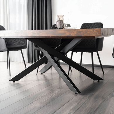 Стол раскладной MEBEL ELITE HAMPTON 160(240)х90 см Дуб рустик фотография
