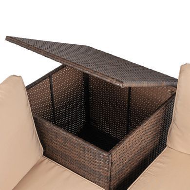 Комплект садовой мебели MEBEL ELITE NEGRO Коричневый/Беж