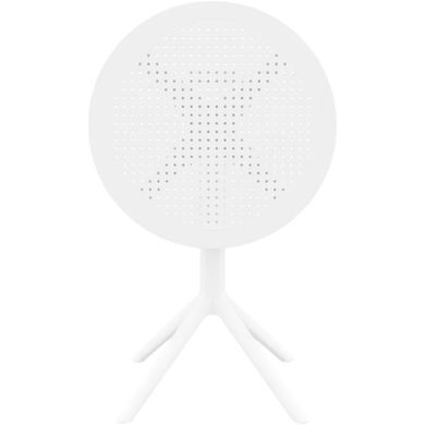 Cтол круглый Siesta Onto Sky Folding Table 60 White фотография