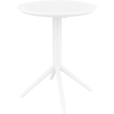 Cтол круглый Siesta Onto Sky Folding Table 60 White фотография