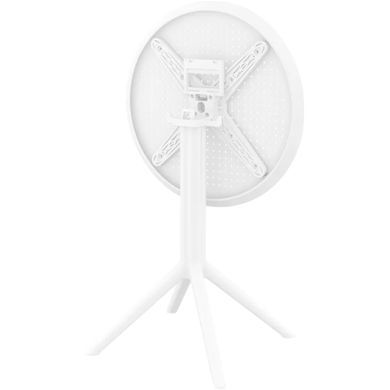 Cтол круглый Siesta Onto Sky Folding Table 60 White фотография