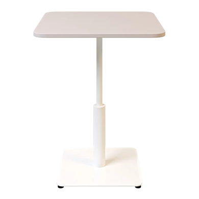 Стол Ibiza Soft light Lovko 60x60 Белый металл/кашемир фотография