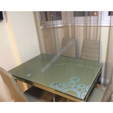 Стол Обеденный GD-017 Signal 110(170)x74 Темный Беж фотография