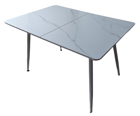 Стол Раскладной DT 20004B DAOSUN 120(160)x80 Керамика Белый фотография