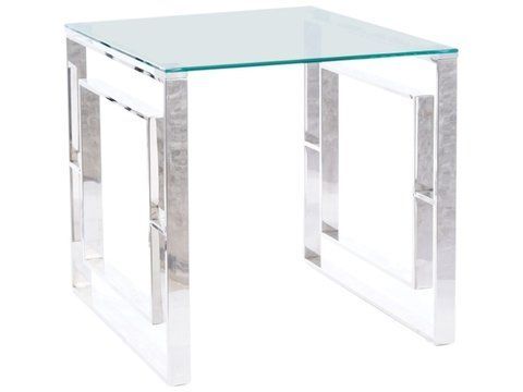 Журнальний столик ALLURE B Signal 55x55 Срібло фотографія