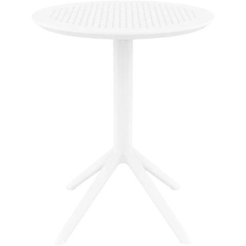 Стіл круглий Siesta Onto Sky Folding Table 60 White фотографія