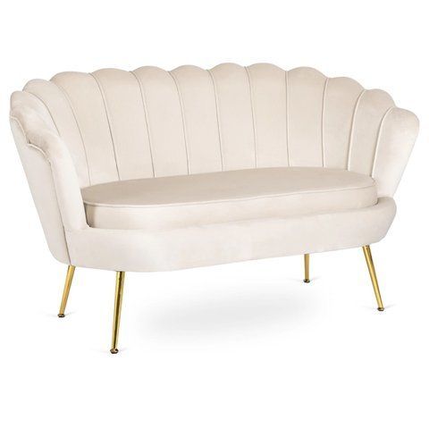 Софа MEBEL ELITE ZENDAYA 138 см Кремовий фотографія
