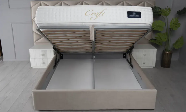 Кровать Моника XL Prestol 180x200 Беж фотография