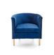 Крісло CLUBBY 2 Velvet Halmar Синій