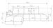 Диван кутовий розкладний SOHO Perfect Home Польща Світло-бежевий