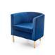 Крісло CLUBBY 2 Velvet Halmar Синій
