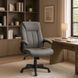 Стул офисный поворотный MEBEL ELITE ZURICH Серый