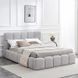 Кровать двуспальная MEBEL ELITE MURACJA 160x200 см Серая Букле фотография