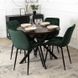 Стол раскладной круглый MEBEL ELITE LUGO 90(190)х90 см Орех