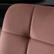 Барний стілець оксамитовий MEBEL ELITE ARIEL Velvet Рожевий / Золотий