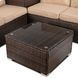Комплект садовой мебели MEBEL ELITE NEGRO Коричневый/Беж