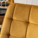 Стілець оксамитовий MEBEL ELITE CHRIS Velvet Гірчиця
