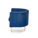 Крісло CLUBBY 2 Velvet Halmar Синій