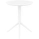 Cтол круглый Siesta Onto Sky Folding Table 60 White