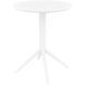 Cтол круглый Siesta Onto Sky Folding Table 60 White