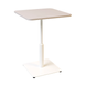 Стол Ibiza Soft light Lovko 60x60 Белый металл/кашемир фотография