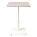 Стол Ibiza Soft light Lovko 60x60 Белый металл/кашемир