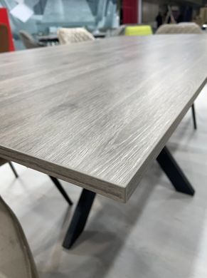 Стіл розкладний TML-635 VETRO 140(180)x90 Попелястий Дуб фотографія