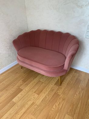 Софа AMORINITO XL Velvet Halmar Світло Рожевий фотографія