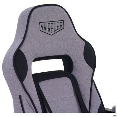 Комп'ютерне крісло VR Racer Textile Webster AMF сірий/чорний фотографія