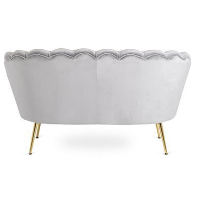 Софа MEBEL ELITE ZENDAYA 138 см Сірий фотографія