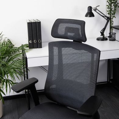 Стул офисный поворотный MEBEL ELITE DYLAN Черный фотография