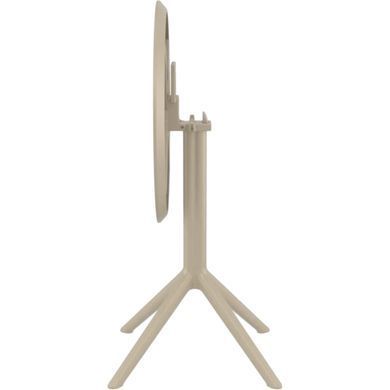 Стіл круглий Siesta Onto Sky Folding Table 60 Taupe фотографія