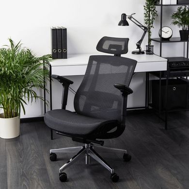 Стул офисный поворотный MEBEL ELITE DYLAN Черный фотография
