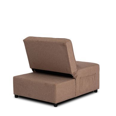 Крісло розкладне MEBEL ELITE IBERIS Коричневий фотографія