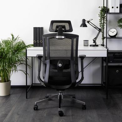Стул офисный поворотный MEBEL ELITE DYLAN Черный фотография