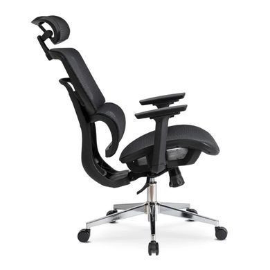 Стул офисный поворотный MEBEL ELITE ROMEO Черный фотография